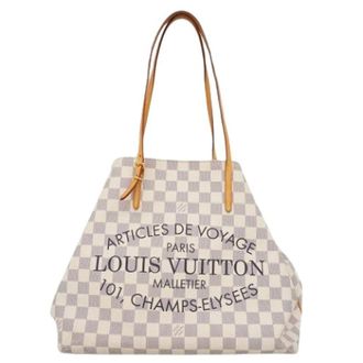 Louis Vuitton Pre-owned Tote Bags, female, White, Size: ONE SIZE Pre-owned Vintage Tote Bag