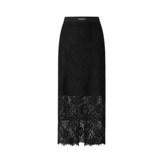 Pinko Midi Skirts, female, Black, Size: XS Midi Skirt
