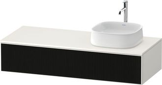 Duravit Lavabo Consola Duravit Zencha, 1300x550mm,1 Extra&iacute;ble, 1