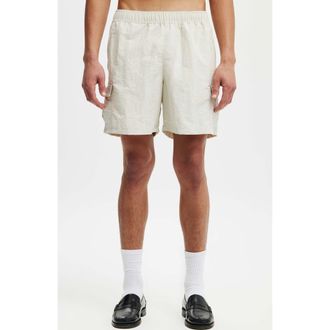 Cotton On Mens All Purpose Short in Bone Cargo at Nordstrom, Size X-Small