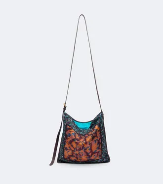 Dries Van Noten Small printed shoulder bag