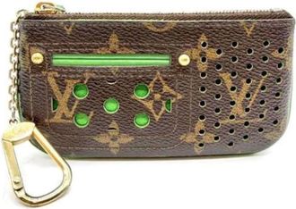 Louis Vuitton Pre-owned Wallets, female, Brown, Size: ONE SIZE Pre-owned Vintage Canvas Wallet