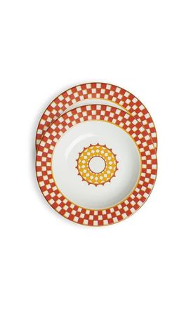 La DoubleJ Soup Plates Set Of 2 in Apollo Mattone at Nordstrom