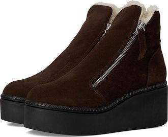 Steve Madden Drift Womens Boots Brown Sued Fur : 9.5 M, Leather