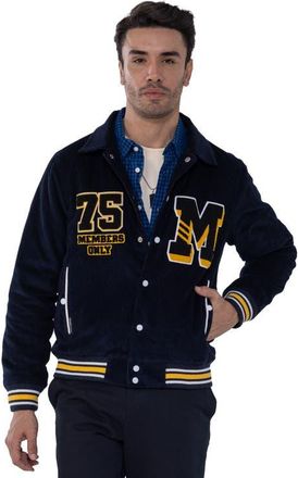 Members Only Corduroy Varsity Jacket in Navy at Nordstrom, Size Xx-Large