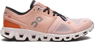 On Cloud X 3 Rose/Sand sneakers - women - Rubber/Fabric/Fabric - 9.5 - Pink