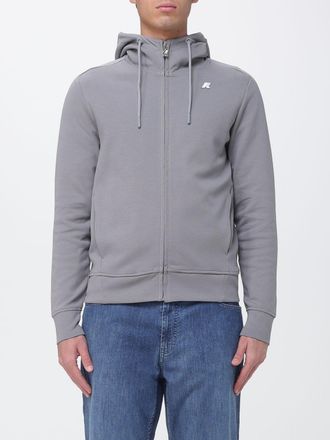 K-Way Slim Fit Zip-Up Cotton-Blend Hoodie with Contrast Logo