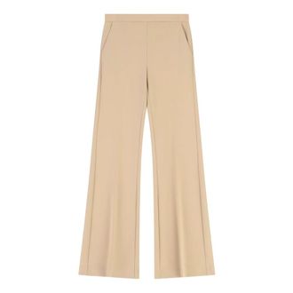 Imperial Pantalone a Zampa - Dames - Wijde Broeken - Bruin - L - Broeken