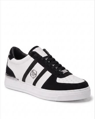 Philipp Plein Low-Top Sneakers Mix Color Unisex in White/black at Nordstrom, Size 41