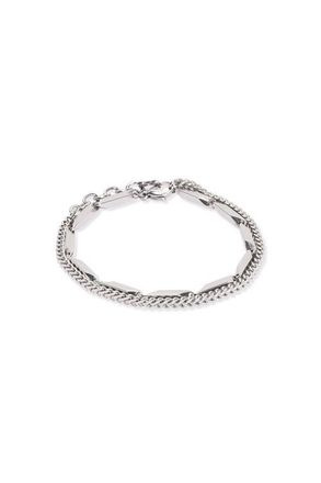 Coeur de Lion Twisted Layers Bracelet in Silver at Nordstrom