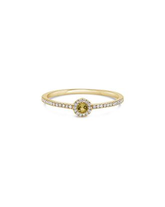 Sabrina Designs 14K 0.13 Ct. Tw. Diamond & Peridot Ring