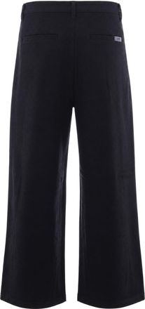 Arte Pleated Wool-Viscose Trousers - Black