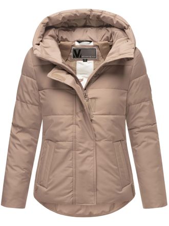 Marikoo damesjas met teddyvoering & capuchon - model Elira