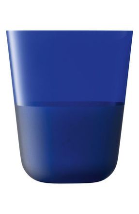 LSA Arc Contrast Set of 4 Glass Tumblers in Blue at Nordstrom