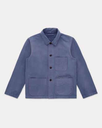 Fortela Montana Sunfaded Cotton Jacket in Blue at Nordstrom, Size 48 Eu