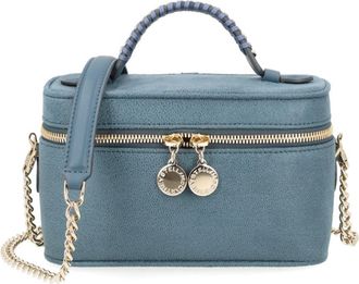 Stella McCartney Blue Falabella Mini Crossbody Bag