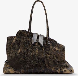 The Attico La Passeggiata leather shoulder bag - THE ATTICO - gender_Woman
