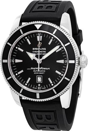 Breitling Pre-owned Breitling Superocean Automatic Chronometer Black Dial Mens Watch A1732024-B868-154S-A20S1