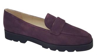 Amalfi By Rangoni Womens Giuliano Loafer In Eggplant