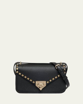 Valentino Garavani Small Rockstud Leather Shoulder Bag