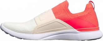 Athletic Propulsion Labs Womens Techloom Bliss Shoe In Impulse Red/pristine/ivory
