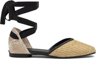 Castaner Platte Espadrille IN Napa - Dames - Ballerinas - Beige - 37 EU - Leer - Schoenen