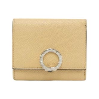 Bulgari Pre-owned Wallets, female, Beige, Size: ONE SIZE Pre-owned Wallet (tri-fold)