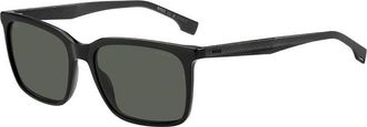 HUGO BOSS BOSS 1579/S 0807 UC Black/Green Polarized