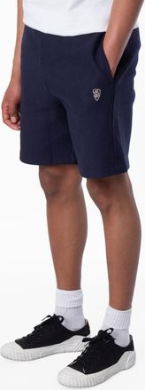 Burberry B-Shield Embroidered Cotton-Blend Shorts, Size X-Small
