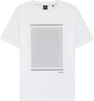 HUGO BOSS Geometric-print T-Shirt