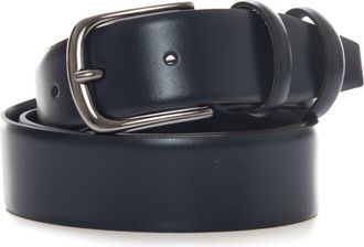 Marechiaro Cintura in pelle classica Blu Marechiaro Uomo