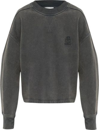 Isabel Marant Sunny Sweatshirt - Dames - Sweatshirts - Grijs - L - Katoen - Hoodies & sweatvesten
