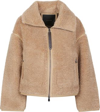 Pinko Campsis Caban Wide Collar Polyester Jacket