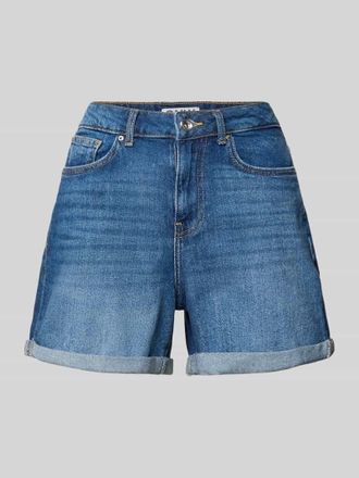 Only Regular Fit Jeansshorts aus Baumwoll-Mix Modell JOSEPHINE in Blau, Gr&ouml;&szlig;e XL