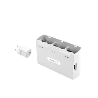 OEM Cargador De 3 V&iacute;as Para Drone 2/se, Compatible Con Drone 2 Se/se/4k, Con Enchufe Europeo, 35 Wpd