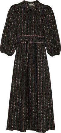 APOF Maya Jurk - Dames - Casual kleedjes - Blauw - XS - Katoen - Kleedjes