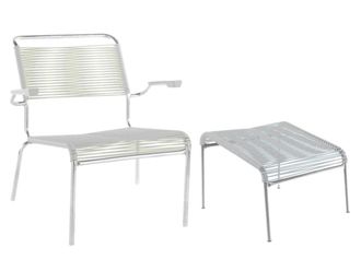 Schubiger M&ouml;bel Lounger + Hocker S&auml;ntis