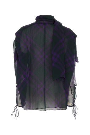 Burberry 8077742 B7447 Royalippattern Exterior: Silk Lining: Maglie Sweater