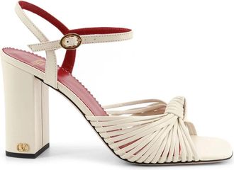 Valentino Garavani High Heel Sandalen - Dames - Sandalen met hakken - Beige - 40 EU - Schoenen