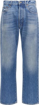 Valentino Garavani Cotton Straight-Leg Mens Jeans
