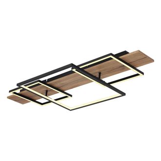 Globo Lighting Plaf&oacute;n - Vanni - Negro - Metal - Led - 67289d2