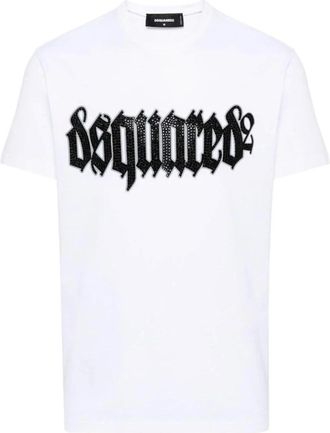 Dsquared2 Uomo, Top, Bianco, M, new