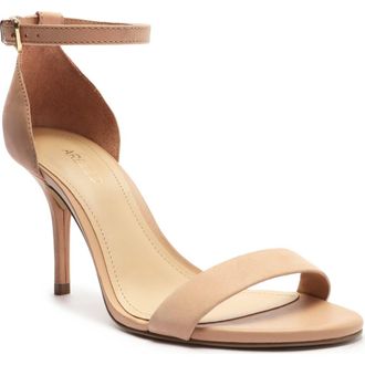 Arezzo Isabelli Ankle Strap Sandal in True Sand at Nordstrom, Size 10.5