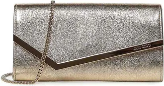 Jimmy Choo London Emmie Brilliance Fabr Platinum Ice