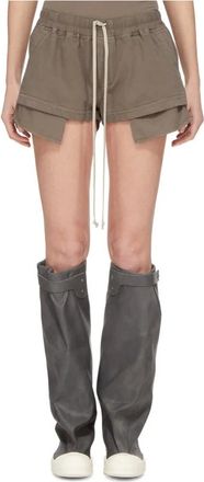 Rick Owens Fog Boxers - Shorts - Mujer - Gris - S