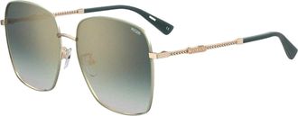 Moschino Dames/mannen MOS133 G DDB HA Merkzonnebril (Roze Goud)