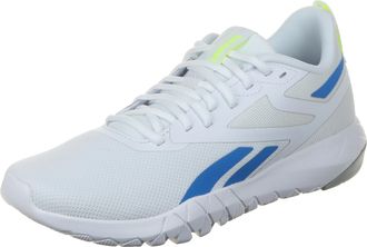 Reebok FLEXAGON Force 4 Footwear White/Kinetic Blue/Digital Lime Male Training Shoes