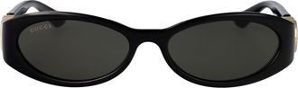 Gucci Ovale Sonnenbrille Gg1660 S 001