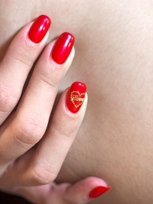 nail art di san valentino