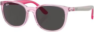 Ray-Ban Vierkante Zonnebril - unisex - Zonnebrillen - Roze - 49 MM - Accessoires